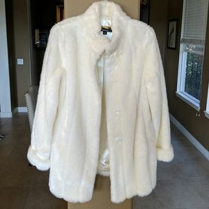 Dennis Basso Faux Fur Coat